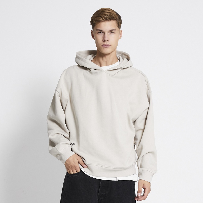 Bedruckter Kapuzenpullover "Over"